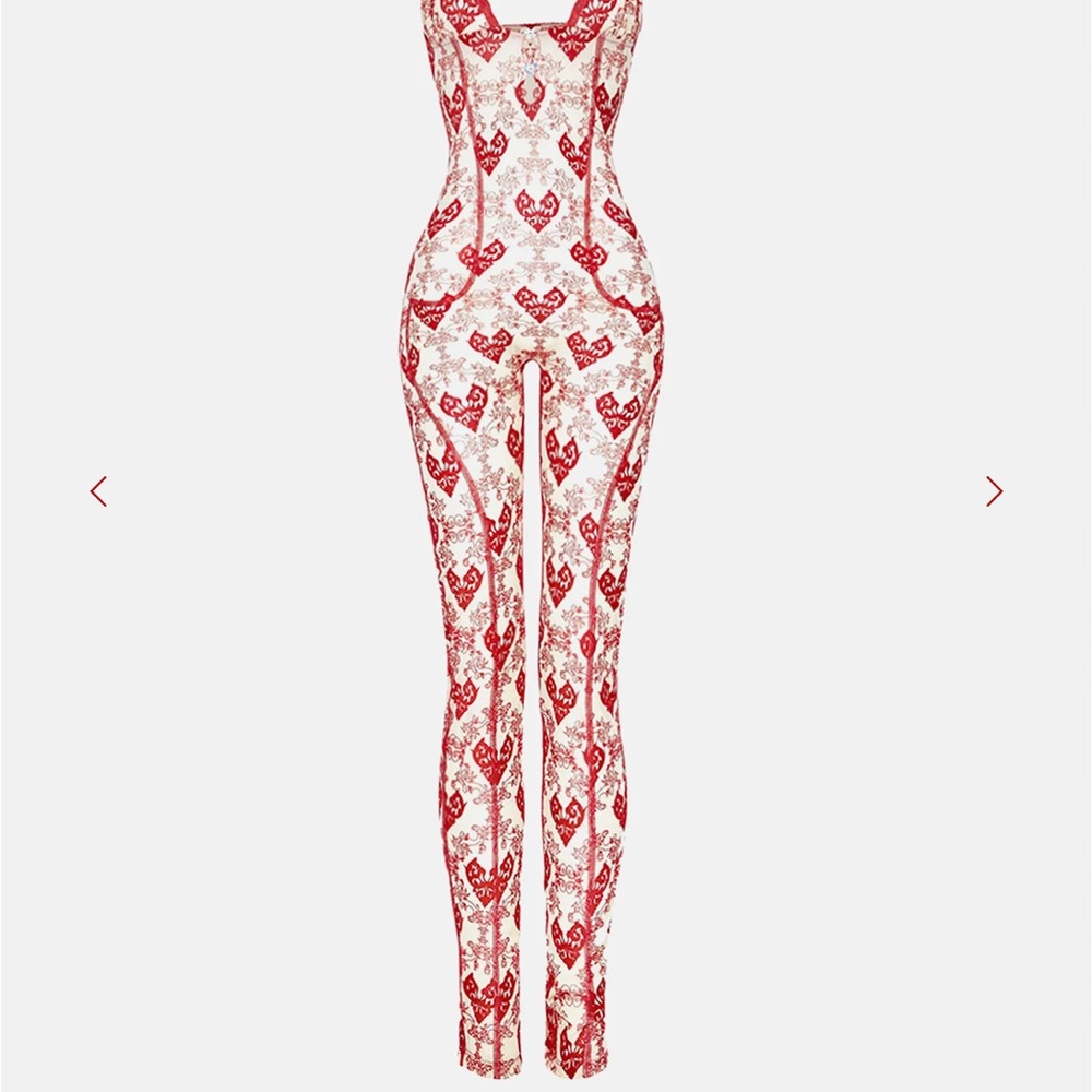 POSTER GIRL Scarlett jumpsuit red